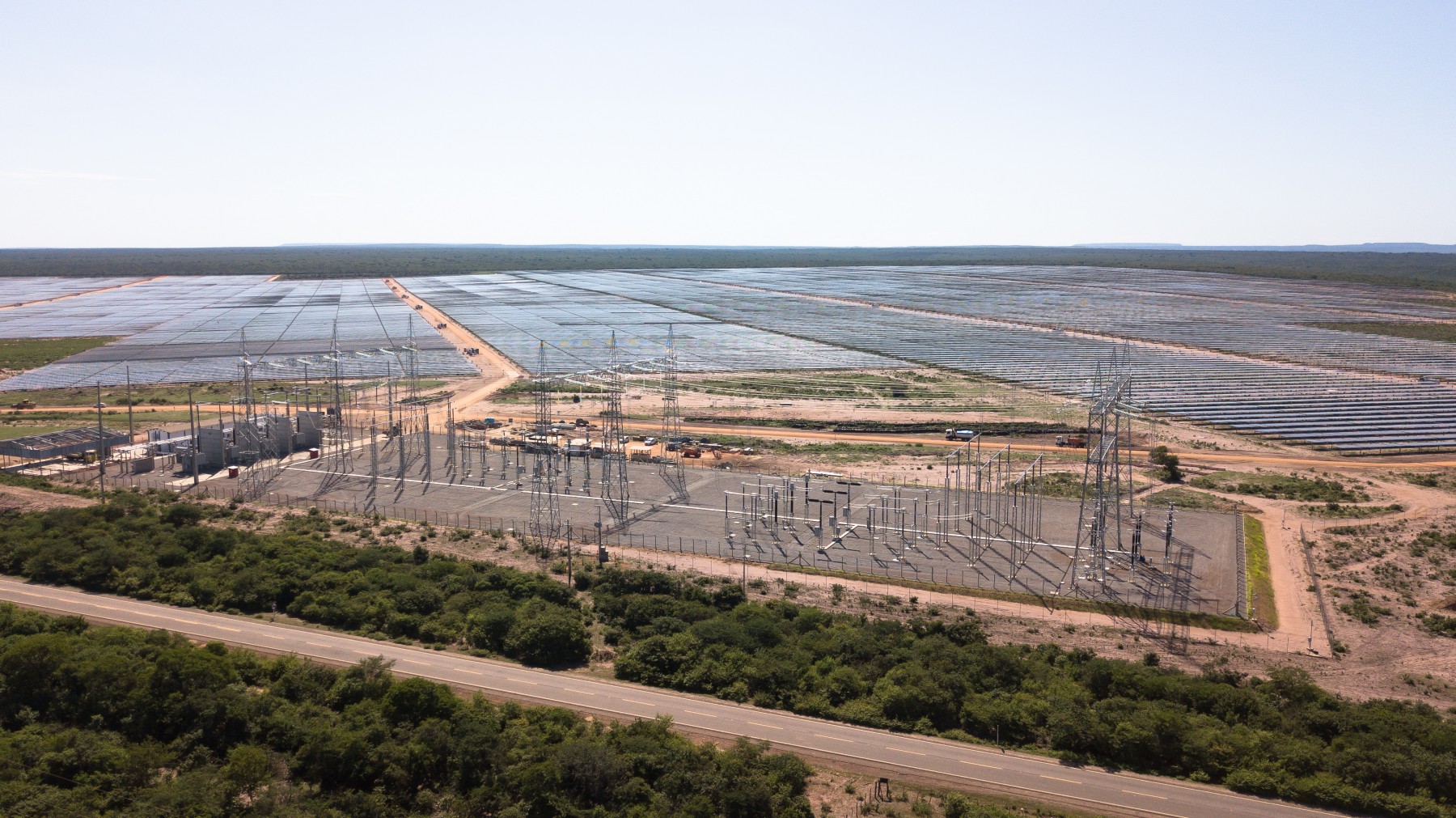 Projeto de energia solar em São João do Piauí Foto Celeo Redes Brasil